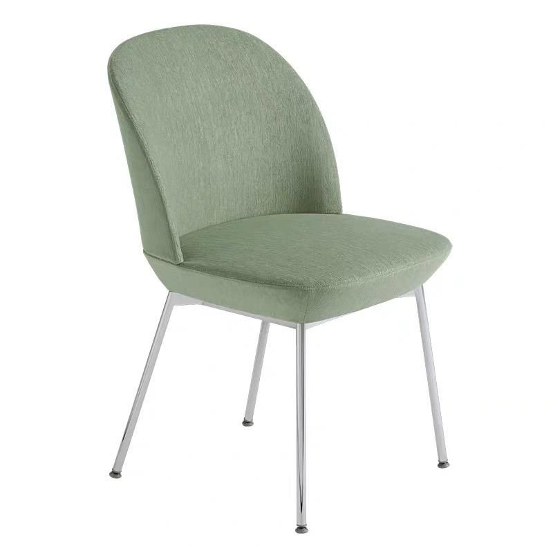 New Design Moulded Foam Fabric Leather Dining Chair