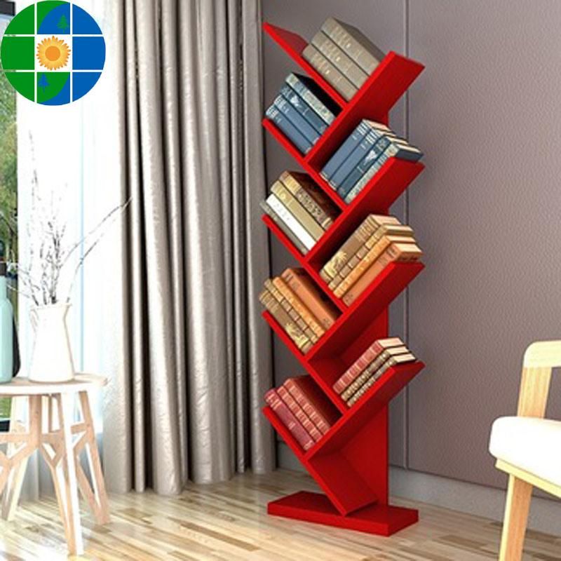 Morden Livingroom Durable Service Ladder Bookcase Cabinet