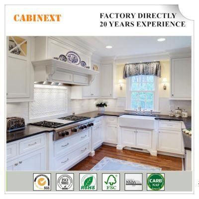 2020 Kitchen Cabinet Design Solid Wood Shaker Style White Paint