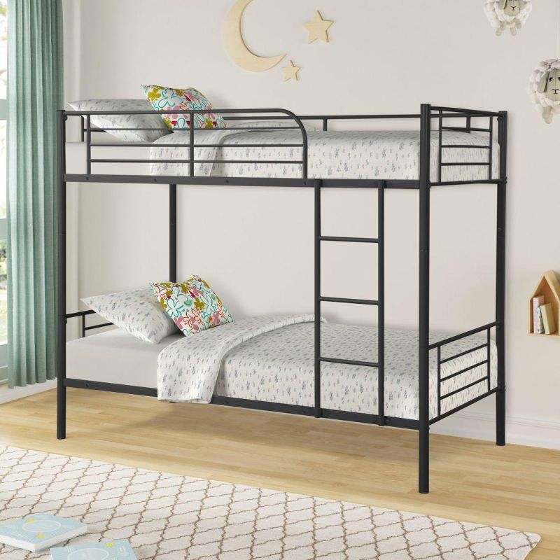 Home School Bed Room Modern Style Metal Bed Metal Bunk Bed Room Furniture