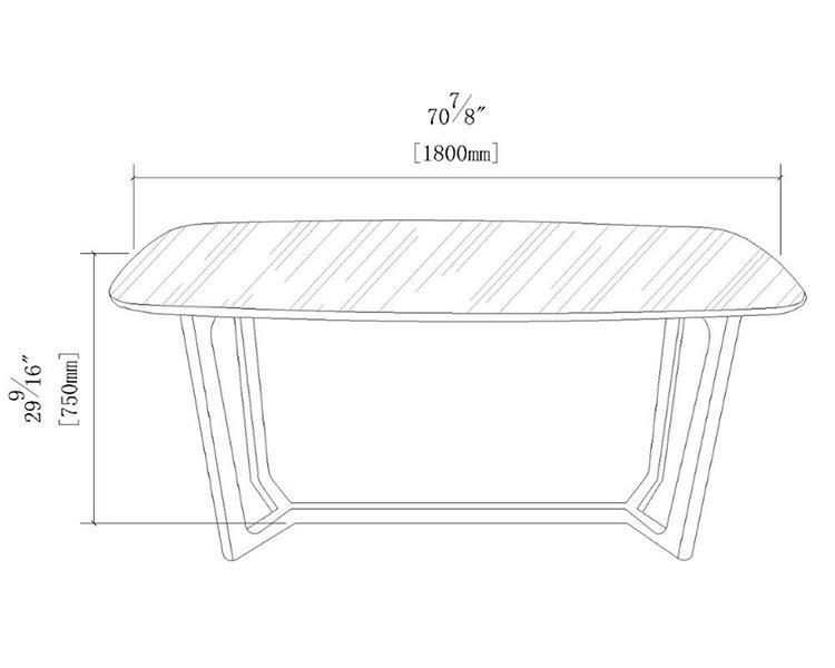 High Quality Luxury Modern Man Make Marble Stainless Metal Restaurant Living Home Dining Table