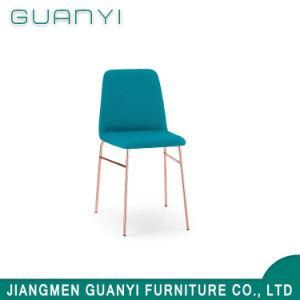 Modern Simple Design Gold Rose Soft Comfortable Home Dining Chair