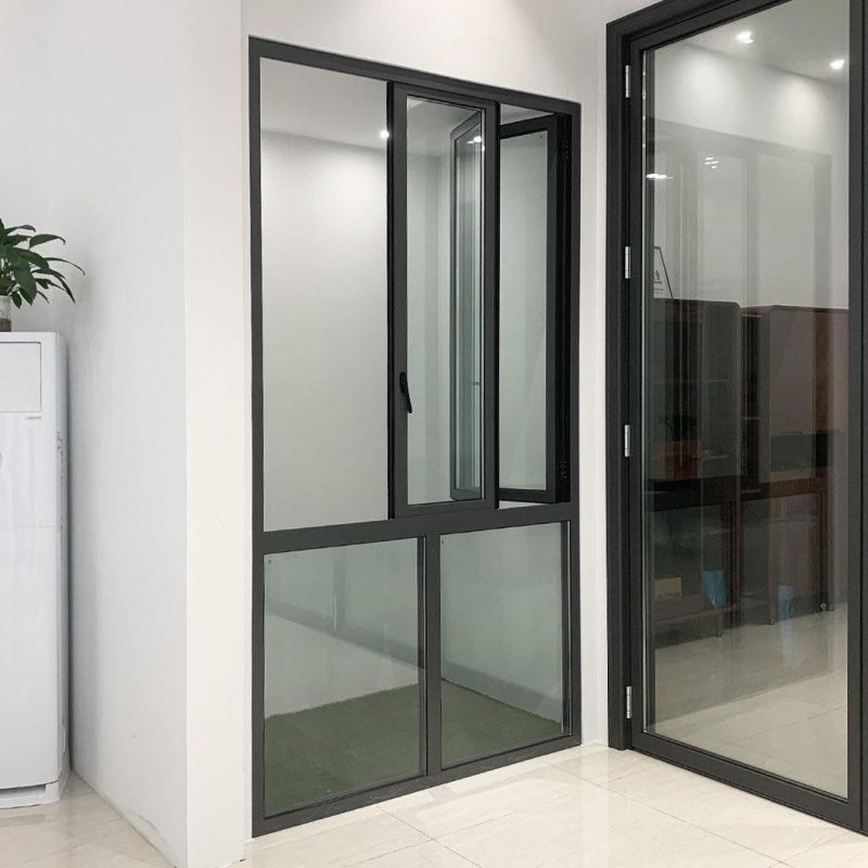 Wholesale Soundproof Standard Size Glass Profile Aluminium Bifold Window and Door Folding Windows and Doors Folding Screen