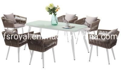 Modern Chinese Outdoor Garden Home Hotel Livingroom Resort Restaurant Cafe Dining Table and Chair Furniture
