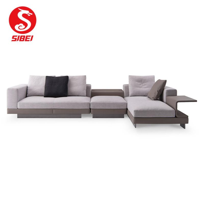 Living Room Furniture Set Luxury Furniture Lounge Sofa Modern Home Center Sofa Dubai Leather Fabric Sofa