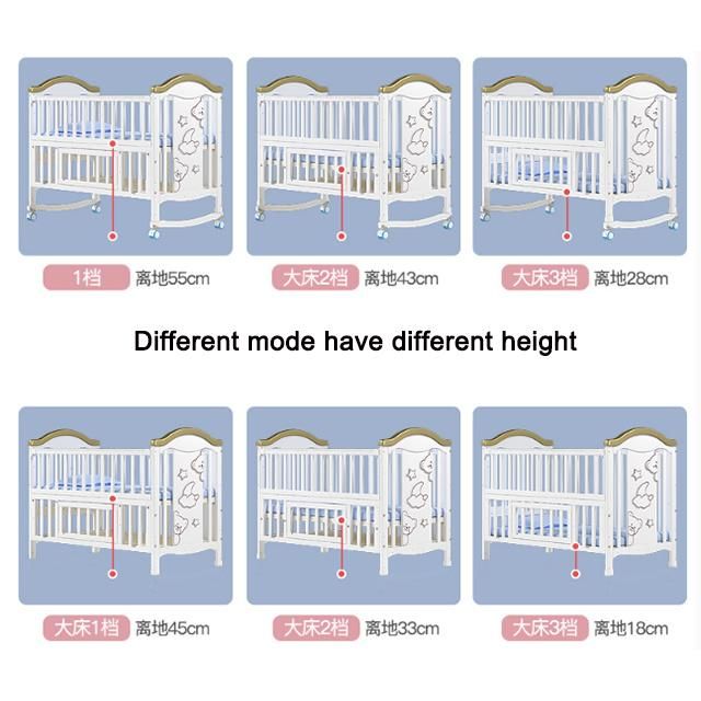 Multi-Function Baby Swing Rocking Bed Bassinet Kids Bedroom Furniture