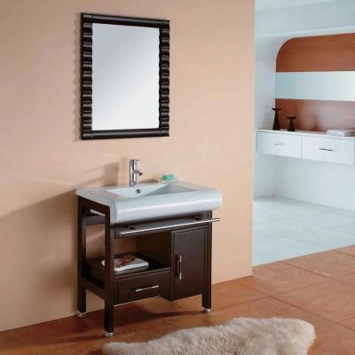 Modern Solidwood Cabinet with Towel Bar Philippines Markets 2117b