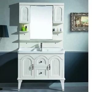 2019 Decent White Modern PVC Bathroom Vanity of High Quality