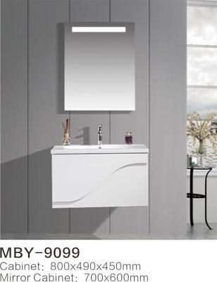 PVC Bathroom Cabinet with LED Mirror