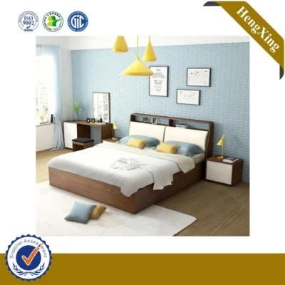 New Design Hotel Queen Bed MFC MDF Wooden Bedroom Furniture Hx-8ND9485