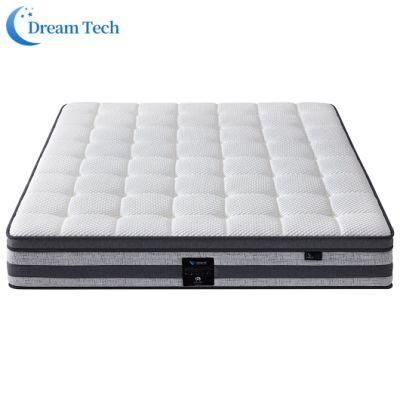 China Manufacturers Supply Modern Style High Breathability Light Luxury Memory Foam Bed Mattress for Home Hotel Apartment Bedroom