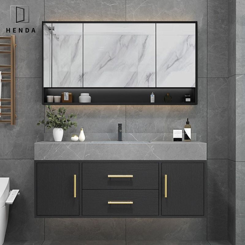 Modern Design Customized Measurement Washroom/Bathroom Wash Hand Cabinet