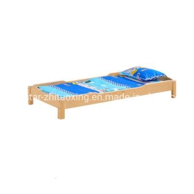 Kids Stack-Able Bed, School Wooden Stack-Able Bed, Day Care Modern Kindergarten Furniture Classroom Bed, Nursery Baby Bed, Children Bed