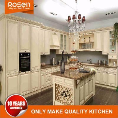 American Style Hot Sale Solid Wooden Kitchen Furniture Cabinets