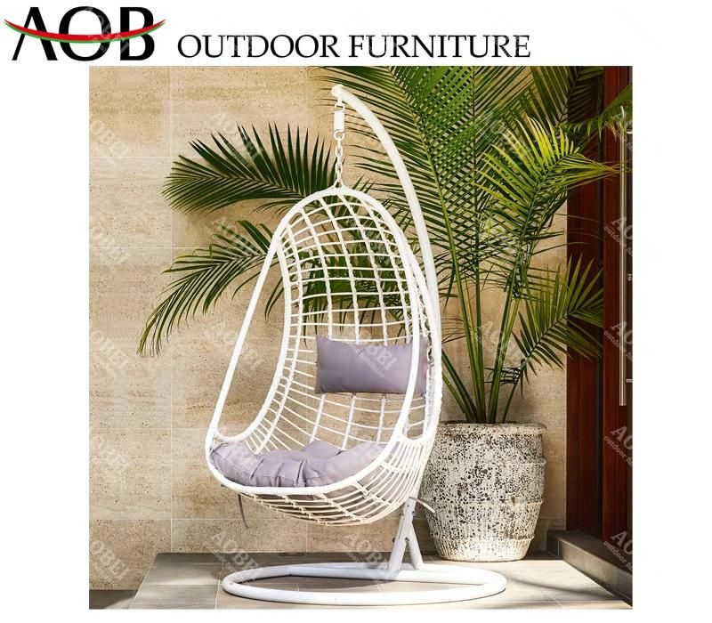 Modern Outdoor Garden Patio Villa Balcony Home Hotel Rattan Wicker Hanging Swing Chair Furniture