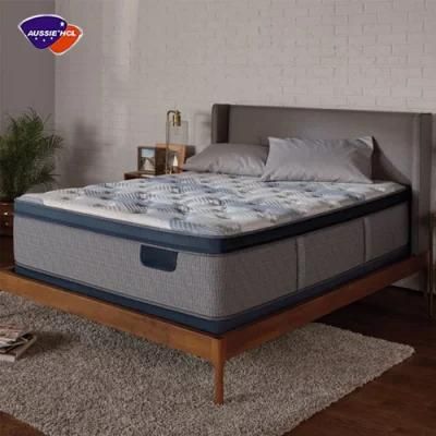 Premium High Density PU Innerspring Mattresses Viscoelastic Pressure Relief Gel Memory Foam Spring Mattress