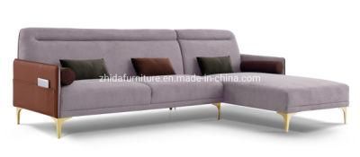 Hotel Lobby Reception Home natuzzi L Shape Sofa for Living Room