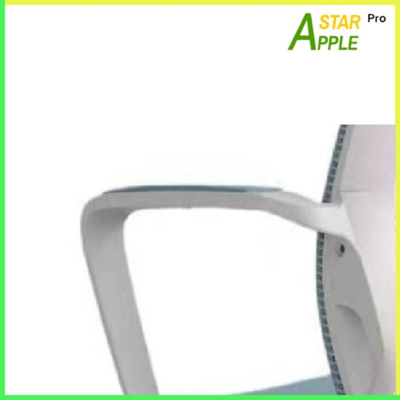 White Furniture Mesh Elegant Boss Fabric Office Chairs on Armrest