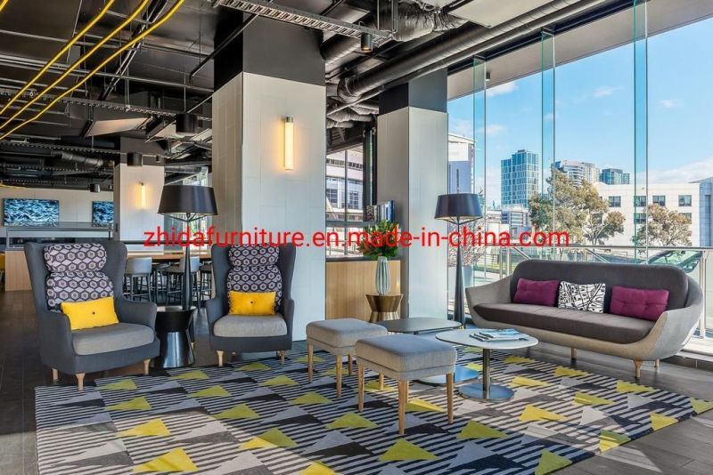 Hotel Apartment Villa Public Area Customized Reception Leisure Sofa Furniture