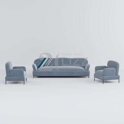 Wholesale Price Modern 3 Seater Couch with 2 Single Chair Set Leisure Home Hotel Living Room Furniture