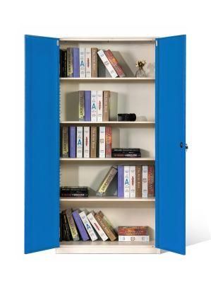 Metal Office Lockable Storage Filing Cabinet with 4 Shelves