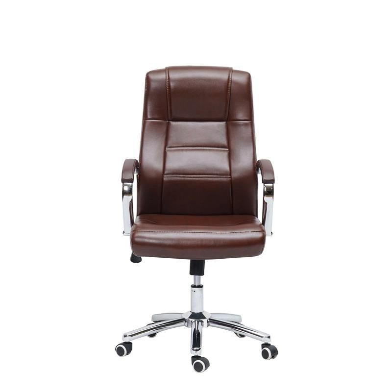 Ergonomic Revolving Boss PU Leather Nordic High Back Boss Office Chair