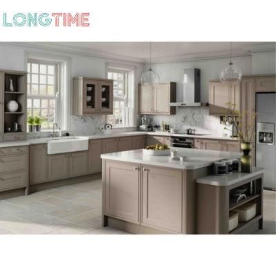 Classic Modular Kitchen Cabinet Furniture Wood Kitchen Cabinets