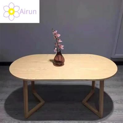 Modern Design Living Room Wooden Coffee Tea Table Side Table Dining Table Oval Table Round Table
