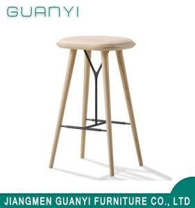 Modern Furniture Leisure White Ash Wood Bar Stool