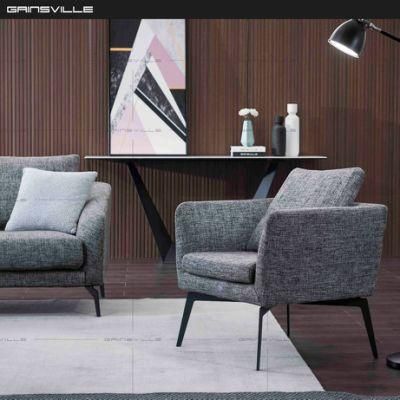 Modern Italian Design Fabric Sofa Home Furniture Sofa Leisure Chair for Living Room Crf26