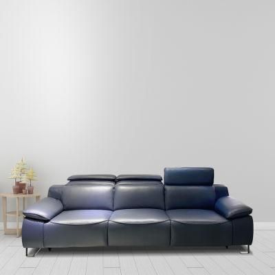 High Quality Promotion Low-Slung Design Leather Sofas Living Room Furniture Set Sofas for Home Furniture