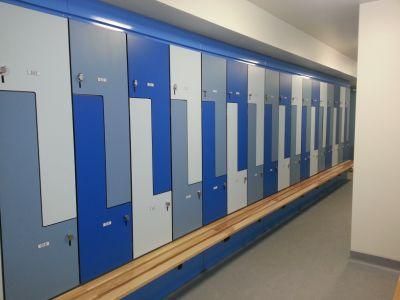 Custom Design Metal Locker Cabinet 6 Doors for Gym Steel Commercial Clothes Storage Locker