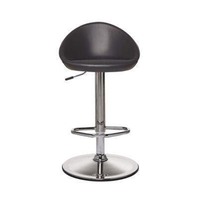 Modern Furniture High Quality PU Bar Stool Dining Outdoor Bar Stools with Back Swivel Stool