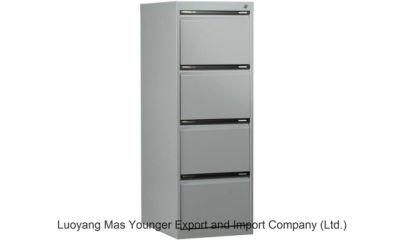 Modern Steel Office Furniture Vertical Steel 4 Drawer File Cabinets