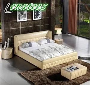C021 American Style New Model Leather Bed Furniture
