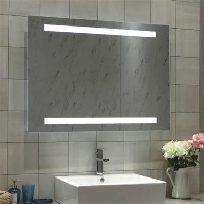 Wholesale Hotel Project Frameless Lighted Mirror IP44 LED Wall Mirror for Bathroom