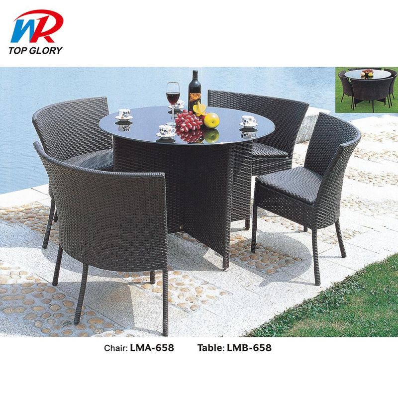 High Quality Rattan Patio Chair for Outdoor with Made PE Rattan Garden Sets