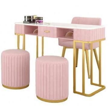 Nail Table Station Furniture Manicure Portable Modern Salon Cheap Tables Sets Tech Nails Desk