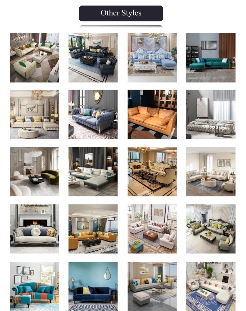 New Scandinavian Furniture Modern Retro Couch of Living Room Sofa