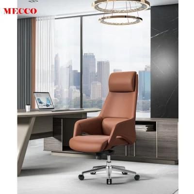 2022 Hot Sales Luxury Popular High Back Leather Chair Boss Manager Executive Leather Office Chair