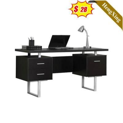 Modern Design Cheap Price High Quality Office School Furniture Storage Computer Table with Metal Leg