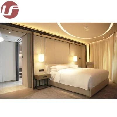 Custom Made Hotel Furniture for Bedroom Set with Double Bed King Bed