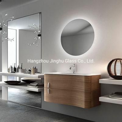 Wall Mounted Hotel Fogless Touch Screen Illuminated LED Vanity Light Bathroom Smart LED Mirror