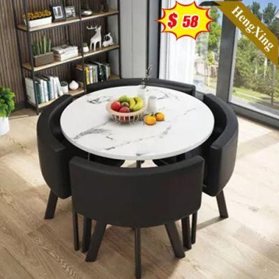 Chinese Factory Modern Home Living Room Dining Room Furniture Melamine Laminated Table