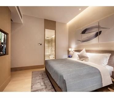 Complete Modern Hotel Apartment Furniture with King Size Bed