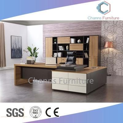 Modern Furniture 2.4m Office Table L Shape Executive Desk (CAS-DA10)