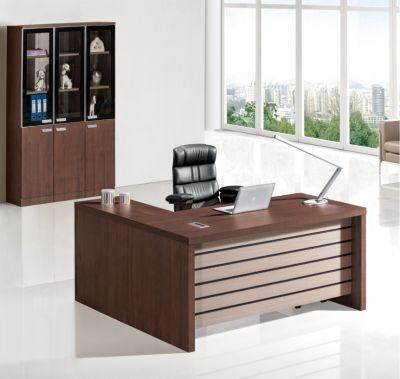 Hot Sale Classic Design 160cm 180cm 200cm L Shaped Computer Desk MDF Modern Executive Office Desk