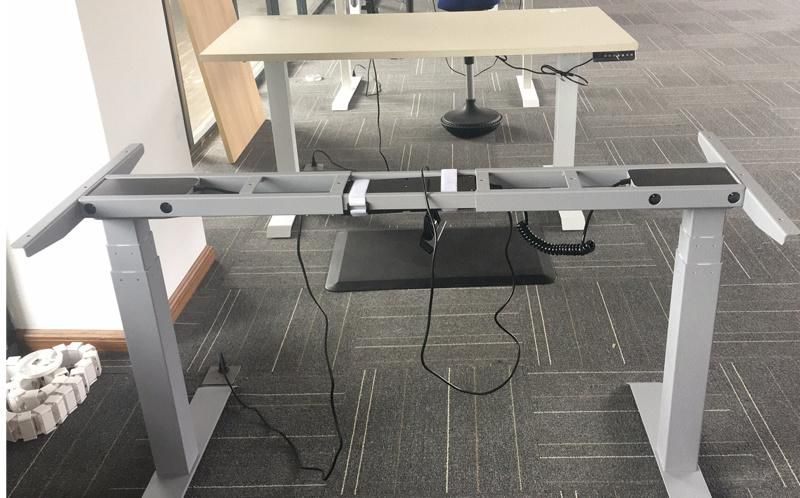 Powered Table Base Two Motor Metal Table Airleft Desk