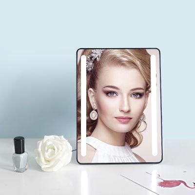 Stylish Makeup LED Vanity Cosmetic Mirror with Touch Dimmable LED Light