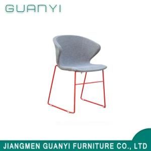 Modern Hot Sale Restaurant Hotel Dining Chair with Metal Leg